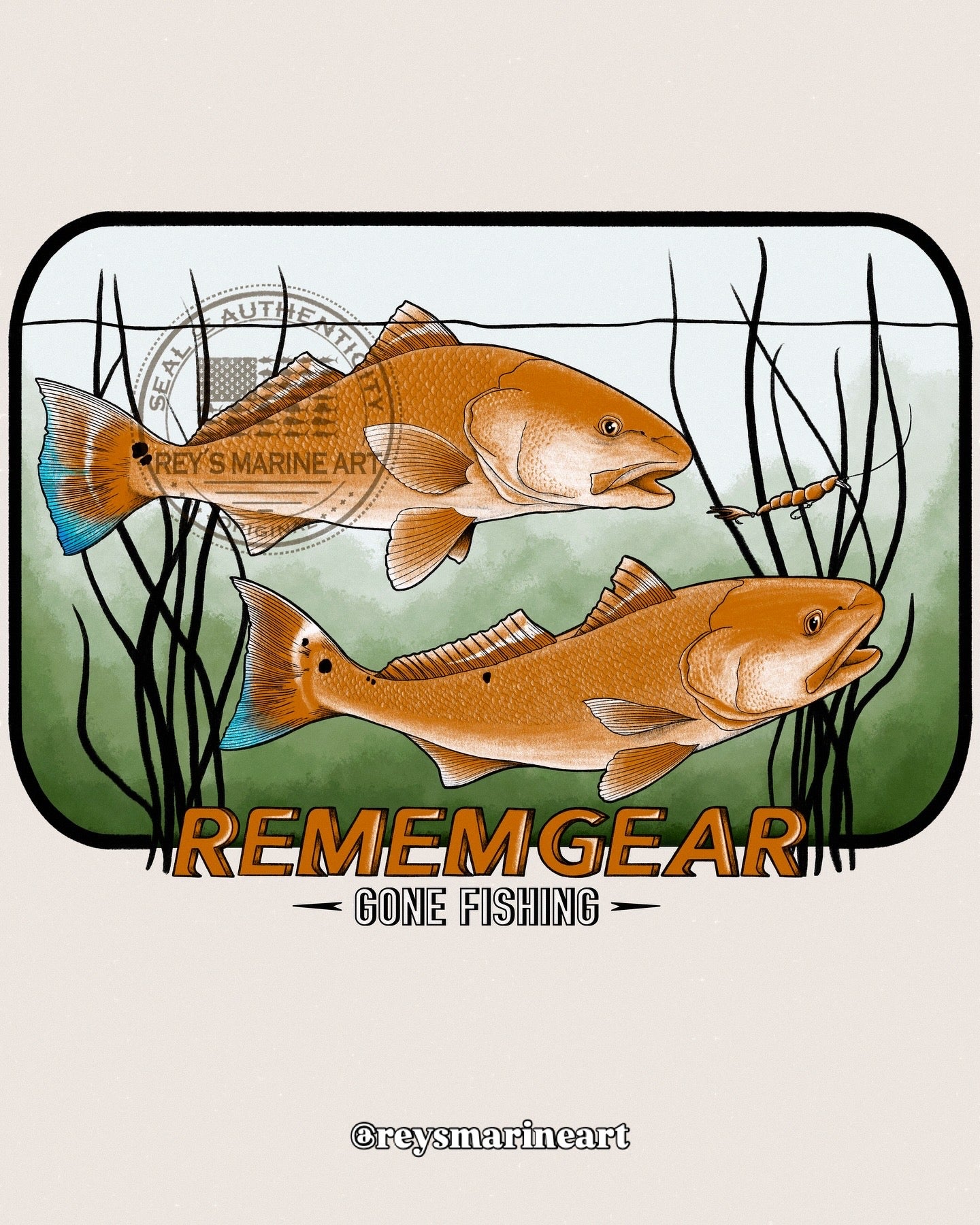 Redfish Double Strike.