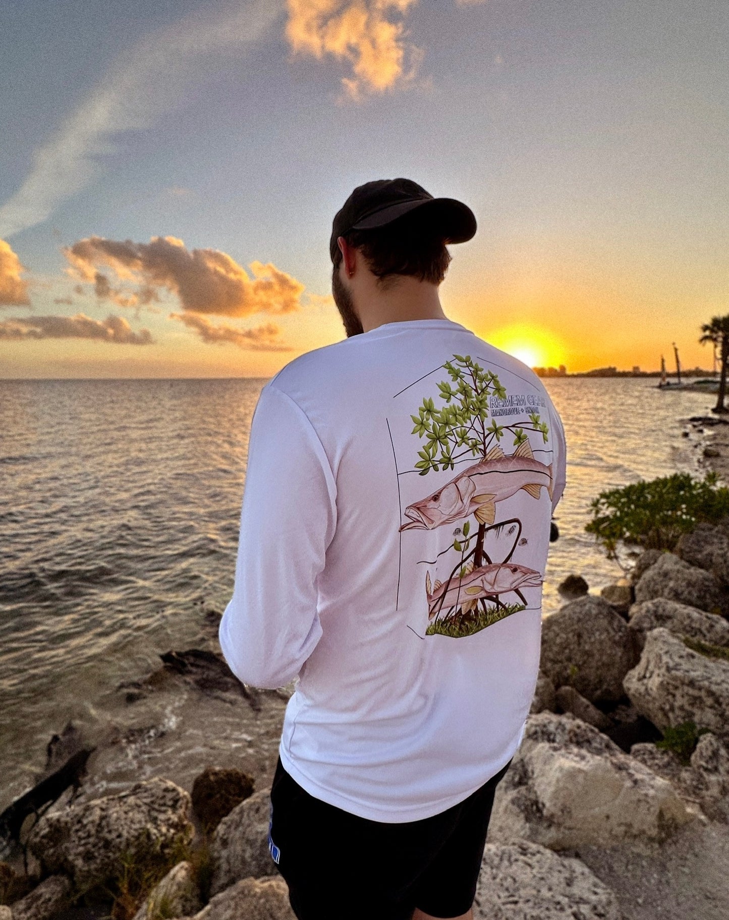 Mangrove + Snook Long Sleeve Shirt